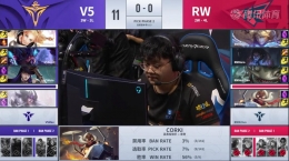 2019lpl夏季赛7月15日V5 VS RW比赛直播视频
