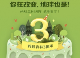 支付宝app蚂蚁森林3周年勋章获得方法教程