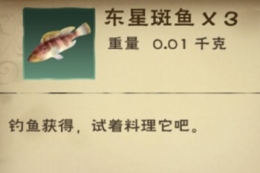 创造与魔法东星斑鱼食谱配方一览