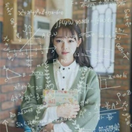 2019唯美清新脱俗带公式的女生头像 带数学公式的女生头像唯美图片