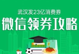 微信武汉23亿消费券领取方法教程