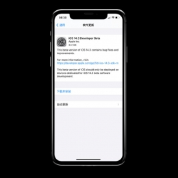 苹果IOS 14.3 Beta更新内容一览