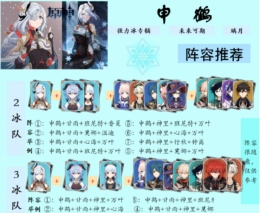 《原神》申鹤阵容搭配攻略