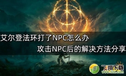 艾尔登法环攻击NPC后的解决方法分享