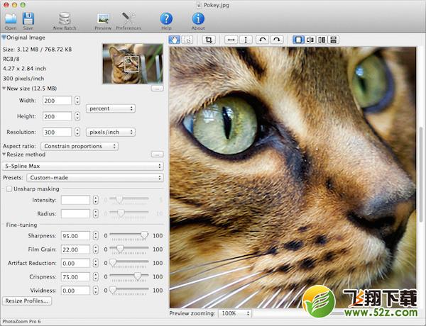 PhotoZoom Pro for mac V7.0.2 _52z.com