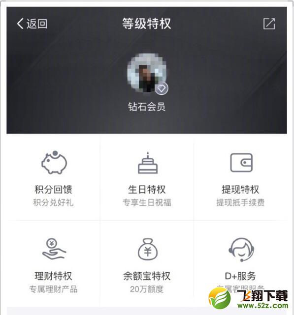 支付宝钻石会员特权_支付宝钻石会员特权有哪些_支付宝钻石会员特权介绍