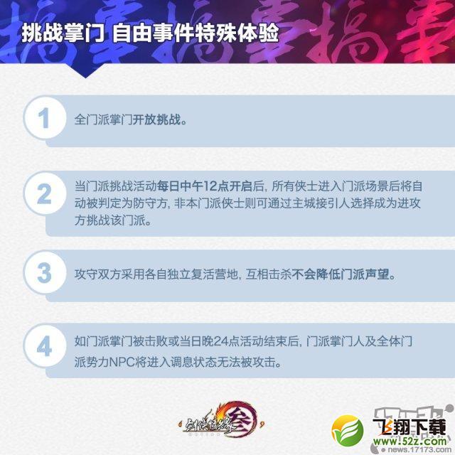 除主城外不再有安全区 剑网3PVP搞事区首曝