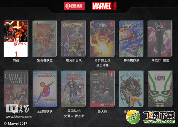 网易联手漫威引进12部漫画，打造中国超级英雄