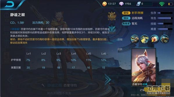 王者荣耀百里守约连招技巧 百里守约怎么玩