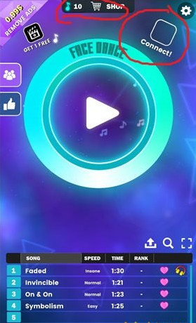 facedance选不了歌曲怎么办以及解决办法