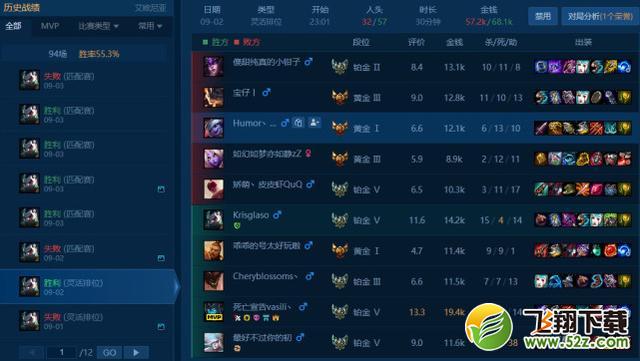 吴亦凡lol账号疑曝光 铂金段位只玩乌鸦