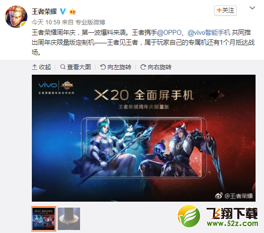 vivo王者荣耀定制机