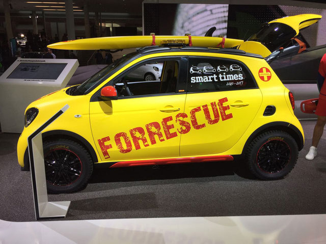 2017法兰克福|巴博斯smart电动版发布|最新mini车