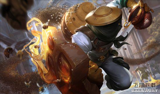 lol美测试服更新：炼金术士养蜂人原画公布，赵信皮肤新特效