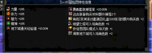 dnf冒险团改版福利 用经验兑换各种奖励一览