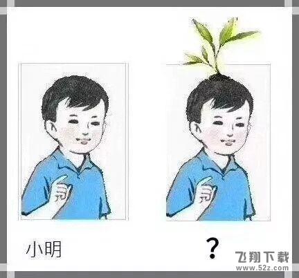 左边的小朋友叫小明，右边的叫什么？