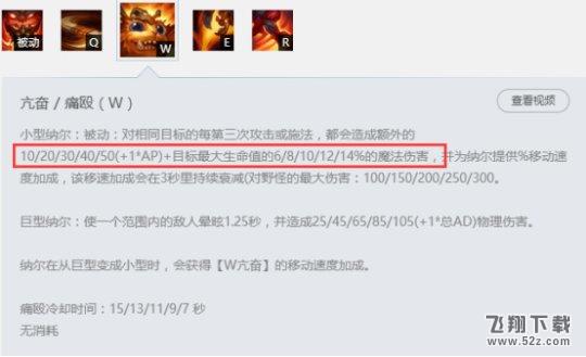 lol7.20版本纳尔上单出装符文天赋加点攻略