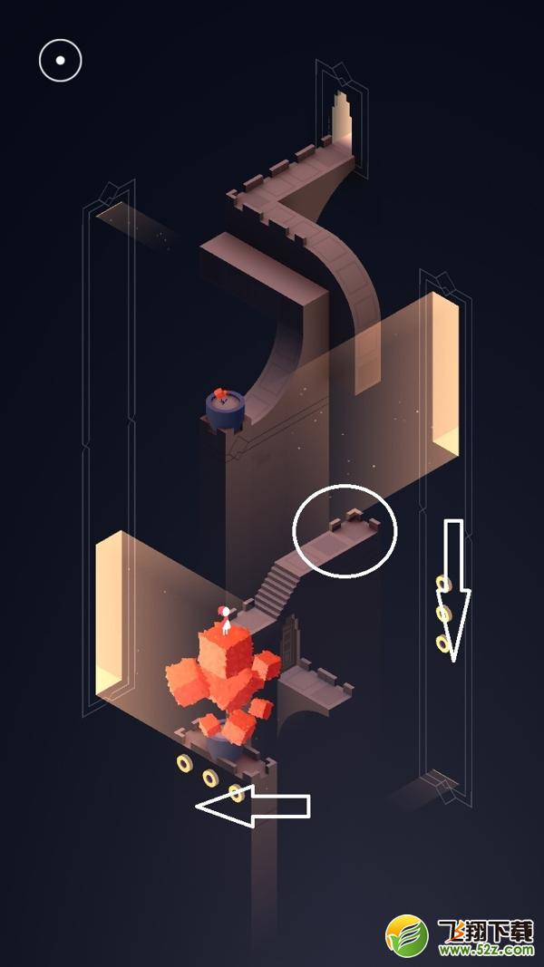 纪念碑谷2第十二章怎么过_纪念碑谷2第十二章果园通关图文攻略