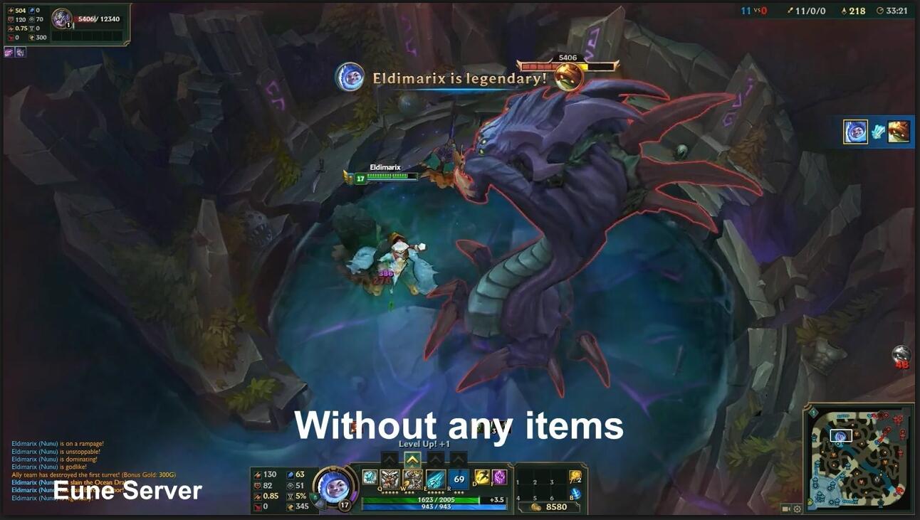 lol雪人努努新版本bug是什么_lol雪人努努大招bug怎么触发