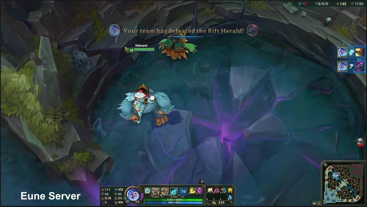 lol雪人努努新版本bug是什么_lol雪人努努大招bug怎么触发
