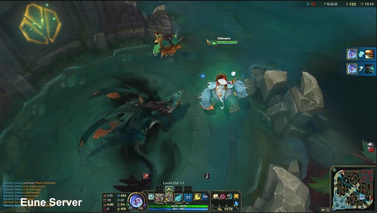 lol雪人努努新版本bug是什么_lol雪人努努大招bug怎么触发