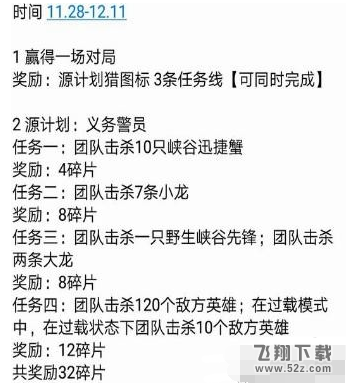 lol源计划新活动任务怎么完成 源计划活动攻略