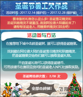 dnf圣诞节罢工大作战如何玩_dnf圣诞节罢工大作战玩法介绍