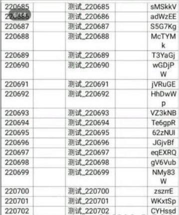 迷你世界体验服账号密码分享