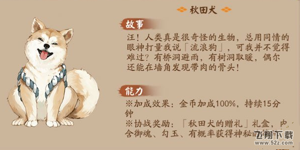 阴阳师秋田犬获取方法介绍
