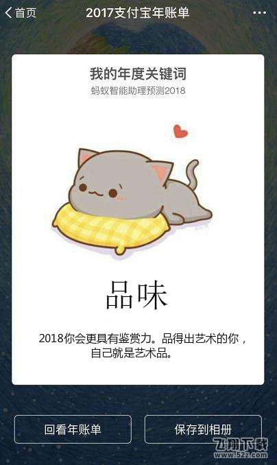 支付宝年度关键词品味是什么意思_支付宝年度关键词品味代表含义