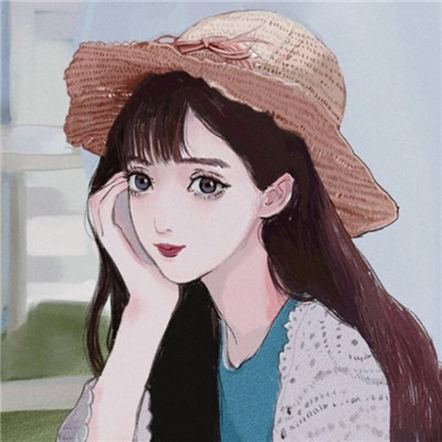 唯美好看的手绘头像最新2018_唯美复古森系手绘头像2018精选