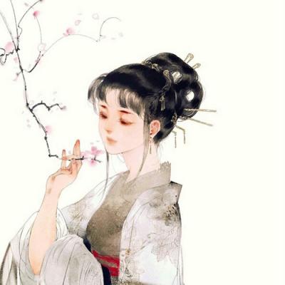2018古风动漫卡通头像女生唯美气质_二次元古风卡通头像女生图片大全