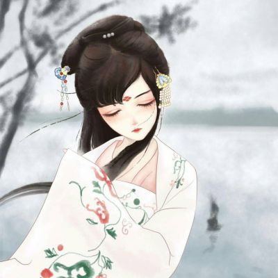 2018古风动漫卡通头像女生唯美气质_二次元古风卡通头像女生图片大全