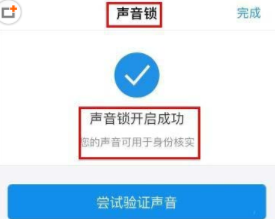 支付宝怎么设置声音锁_支付宝声音锁设置方法教程