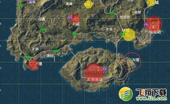 绝地求生刺激战场N港四排吃鸡打法攻略详解