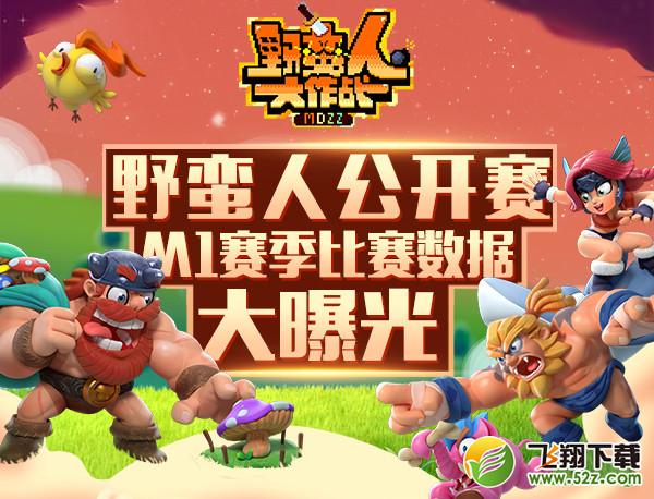 《野蛮人大作战》用大数据说话：公开赛M1赛事数据分析