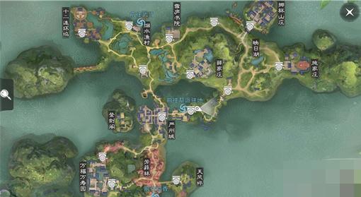 楚留香手游4月16日坐观万象打坐地点分享