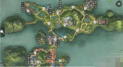 楚留香手游4月16日坐观万象打坐地点分享