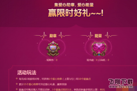 lol爱心勋章/爱心能量有什么用 爱心勋章/爱心能量作用介绍