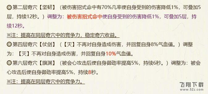 2018剑网3全门派5月21日技改_剑网三5.21全门派技改详情汇总