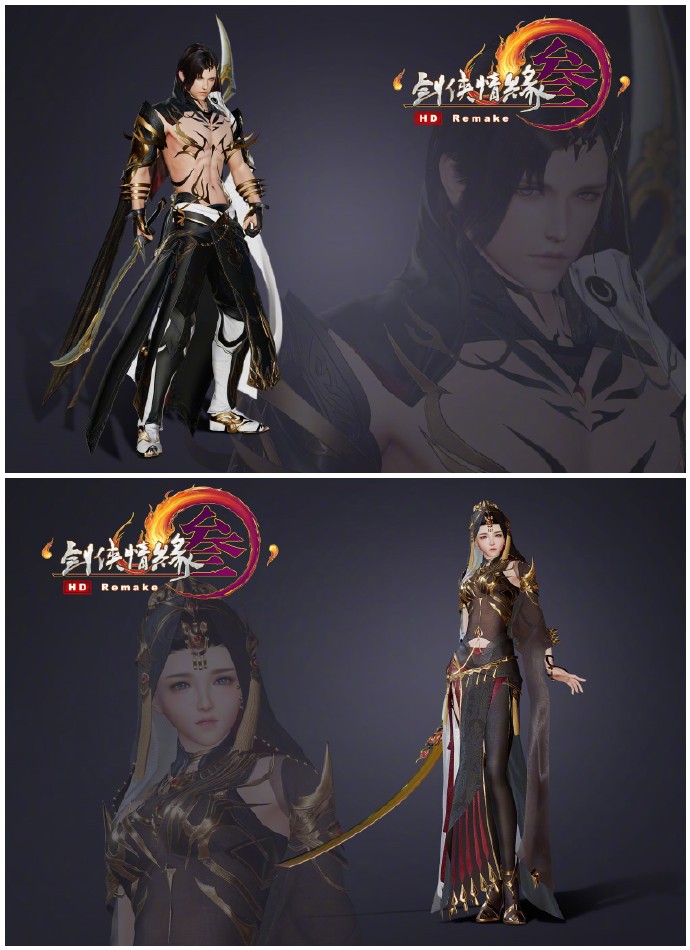 剑网3全门派新校服“未烬套”建模高清图一览