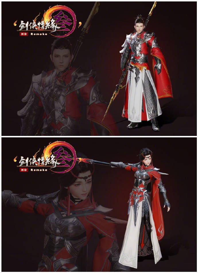 剑网3全门派新校服“未烬套”建模高清图一览