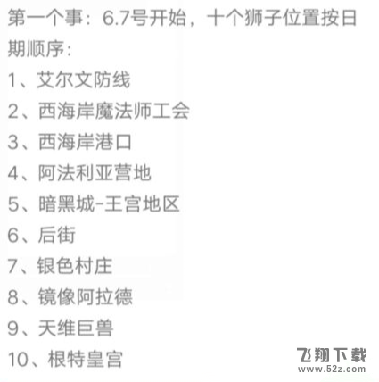 dnf十周年6月11日瑞狮位置在哪 10周年6.11瑞狮位置分享