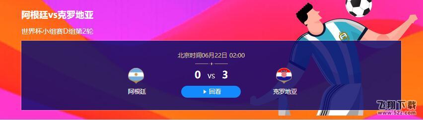 2018世界杯阿根廷vs克罗地亚比赛视频完整版_6.22世界杯阿根廷vs克罗地亚直播视频