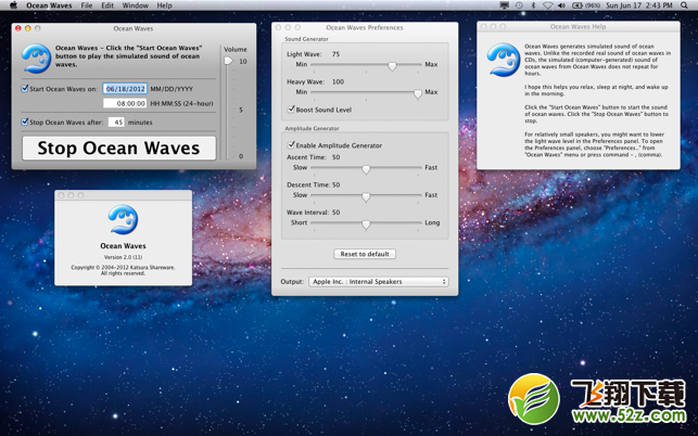 Ocean Waves V2.1 Mac版_52z.com