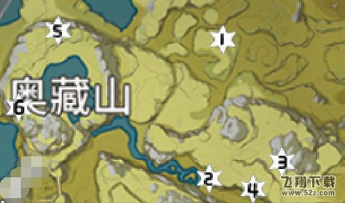 原神手游奥藏山岩神瞳位置一览_.com