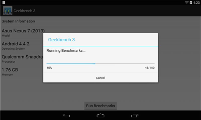 极客跑分:Geekbench V4.1.0 安卓版