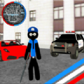 火柴人维加斯警察 V1.0 安卓版