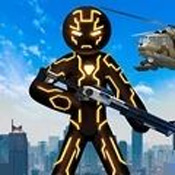科幻火柴人绳索英雄 V1.0 安卓版