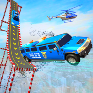 US Police Limo Ramp Car Stunts 免费版